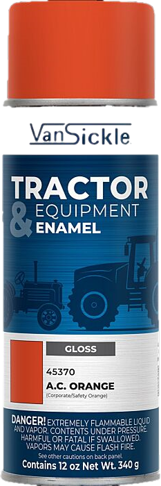 Van Sickle Allis Chalmers Orange Spray Paint, 12Oz