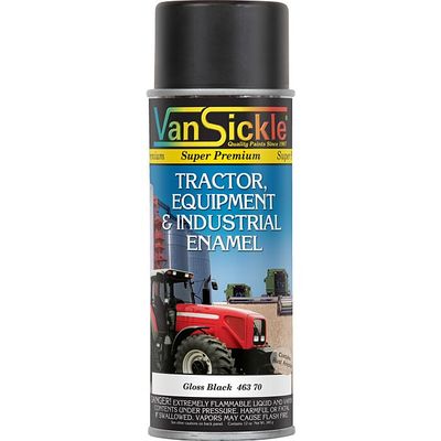 Van Sickle Gloss Black Spray Paint, 12Oz