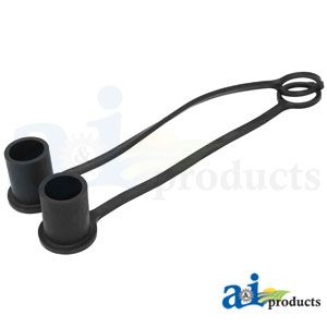 Black Hydraulic Dust Cap, 1/2&quot; 2Pk
