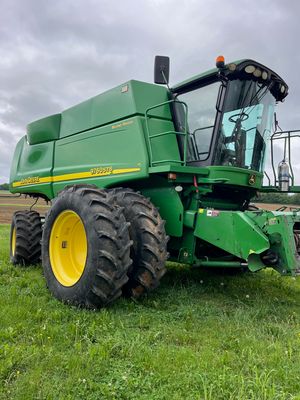 Used 2008 John Deere 9760STS Combine, 4WD, 5609 Engine Hours, 3514 Separater Hours