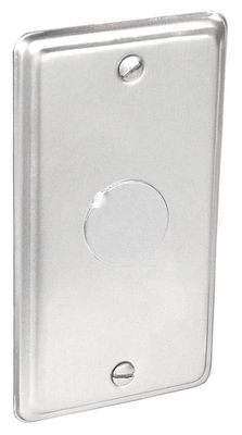 Southwire G19430-UPC Blank Steel Handy Box Cover w/1/2&quot; Knock-out