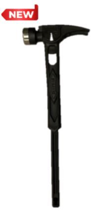 Limited Edition Black Stiletto TIB15MC Titanium Hammer, 15oz Milled/Curved