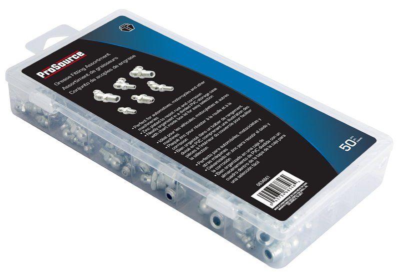 ProSource 61602 50-Pc. SAE Grease Fitting Assortment