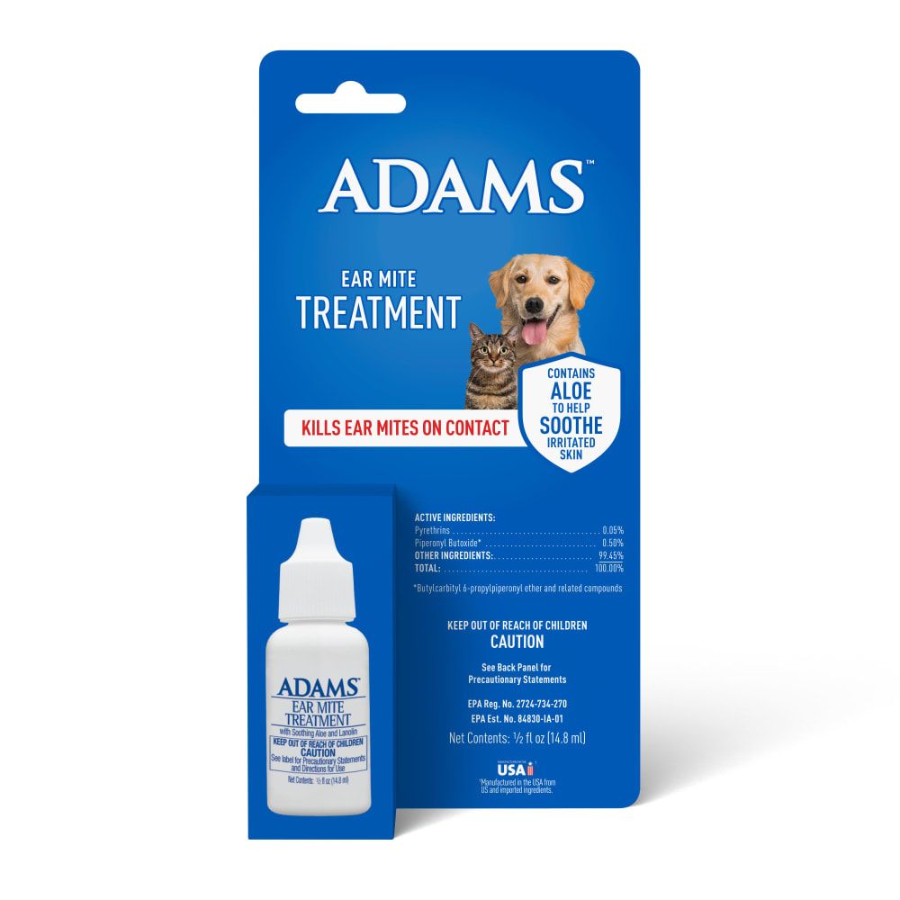Adams 100503561 Ear Mite Treatment 0.5 Oz.