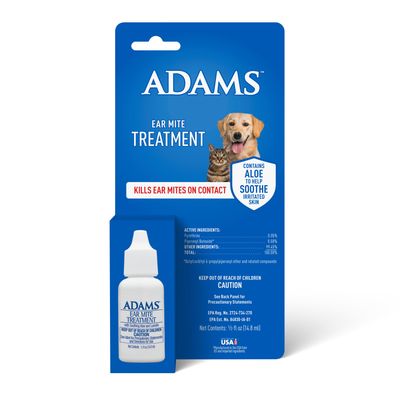 Adams 100503561 Ear Mite Treatment 0.5 Oz.
