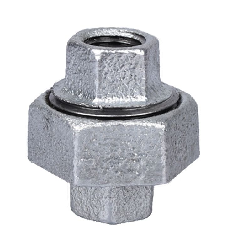 ProSource 34B-1/4G Galv. Steel Pipe Union, 1/4&quot;