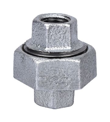 ProSource 34B-1/4G Galv. Steel Pipe Union, 1/4&quot;