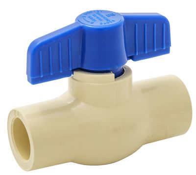 B&amp;K 6700CTS Series 107-123HN CPVC Ball Valve, 1/2&quot;