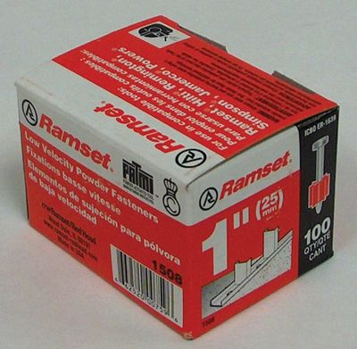 Ramset 00759 Drive Pins, 1&quot;  100BX