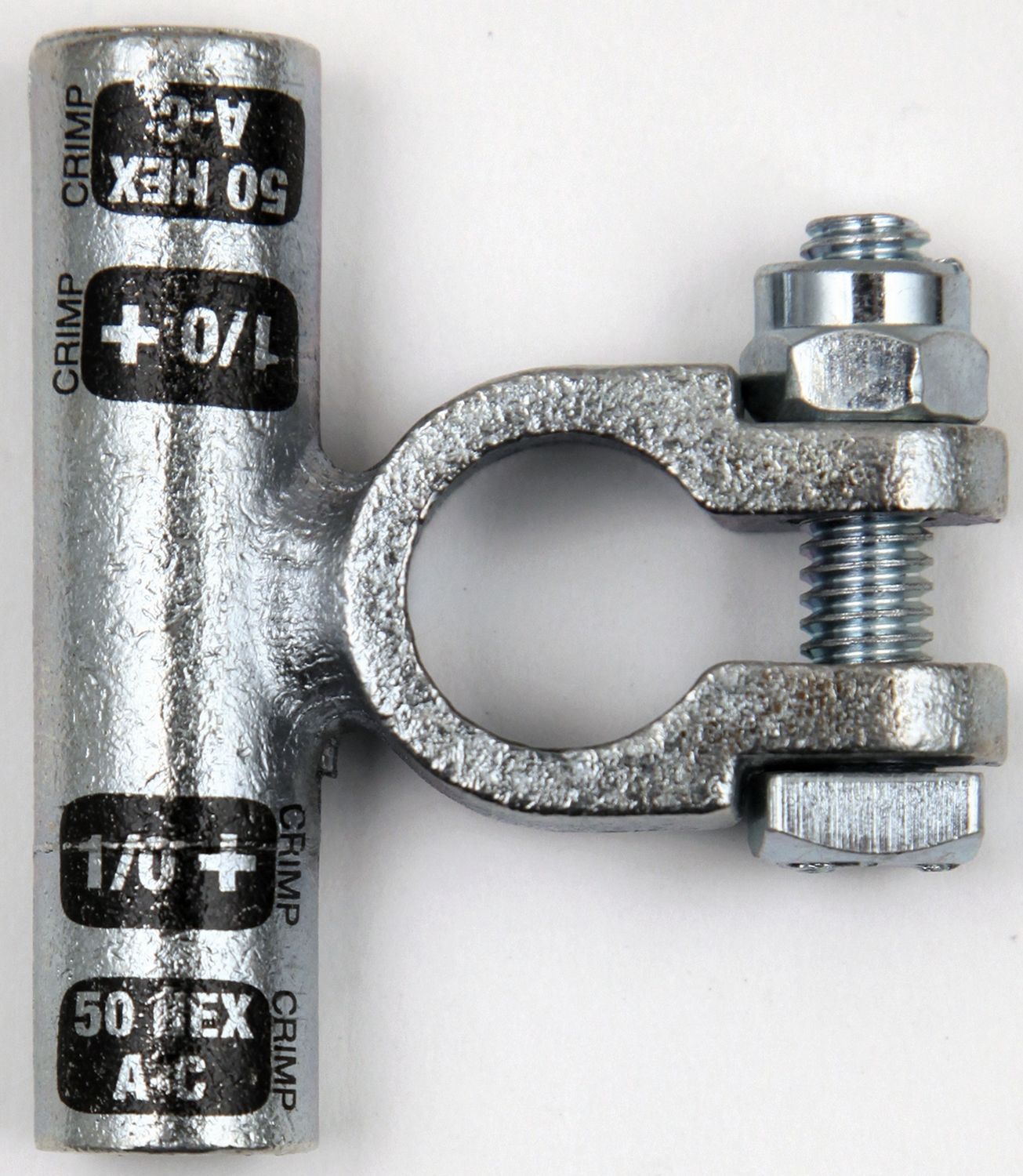 Deka Battery Flag Terminal, 1/0 Positive