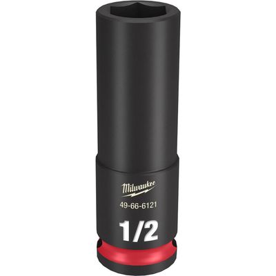 MILWAUKEE SHOCKWAVE™ Impact Duty 3/8&quot; Deep Well Socket 1/2&quot;