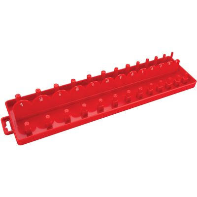 Performance Tool Socket Tray, 3/8&quot; SAE Shallow/Deep