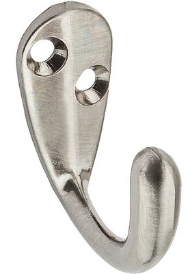 National Hardware N325-506 Stn Nickel Coat/Hat Hook