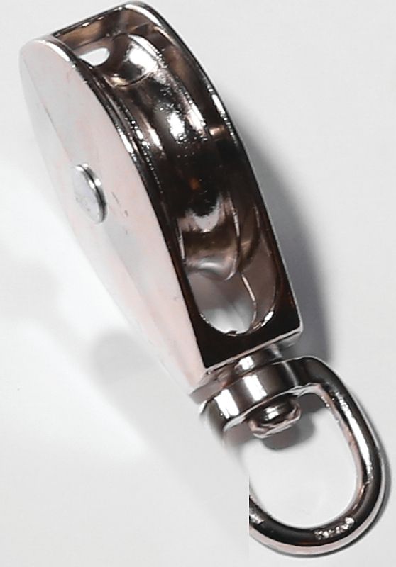 Baron 0173ZD-1-1/2 Swivel Rope Pulley, 1-1/2&quot;