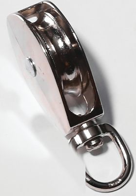 Baron 0173ZD-1-1/2 Swivel Rope Pulley, 1-1/2&quot;