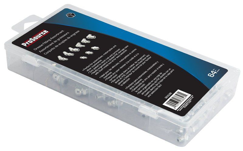 ProSource 95384 64-Pc. Metric Grease Fitting Assortment