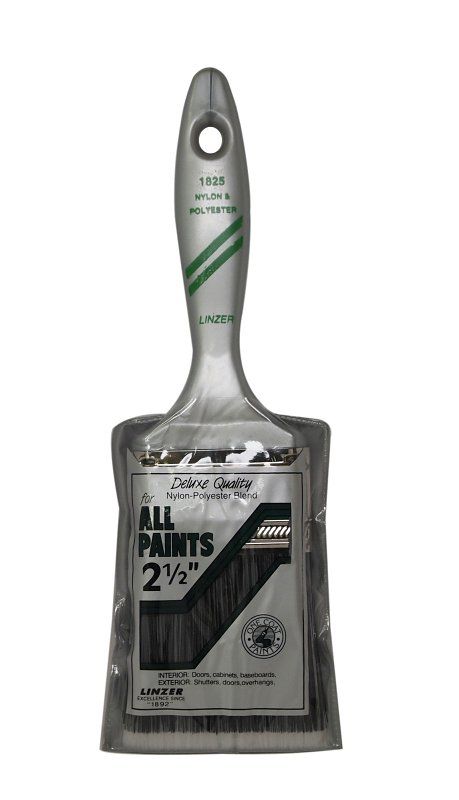 Linzer 1825-2.5 Poly/Nylon Paint Brush, 2-1/2&quot;