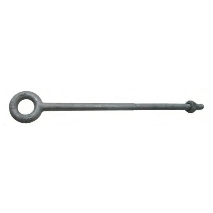 Galv Forged Eyebolt, 1/2&quot;X12&quot;  2600Lbs WLL