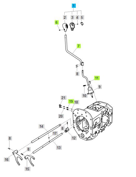 LS Knob-Assy-Mec-Trg869 (40194081)