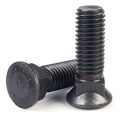 Gr8 Dome Head Plow Bolt, 3/4&quot;X3&quot;