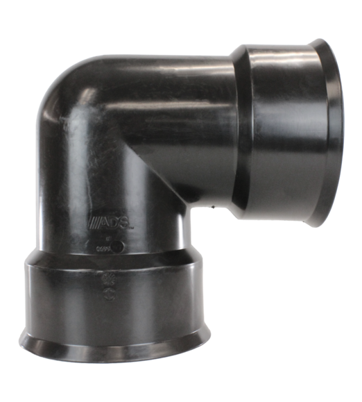 Dual Wall 90° Ell, 4&quot;