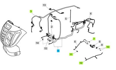 LS Harness-Engine (N844_ROPS)-TRG730