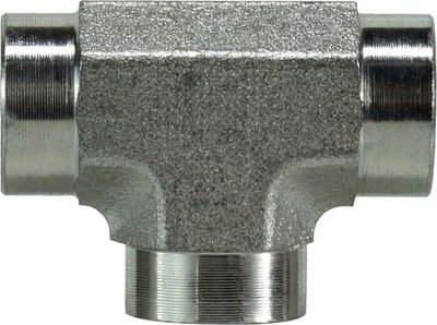 Hydraulic Female Pipe Tee, 1/4&quot;X1/4&quot;X1/4&quot;