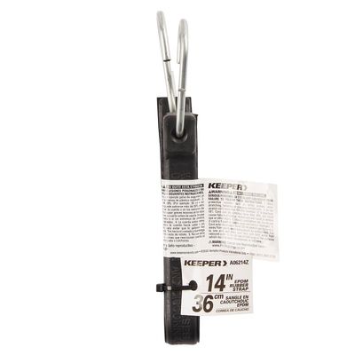 Keeper A06214Z Rubber Tarp Strap, 14&quot;