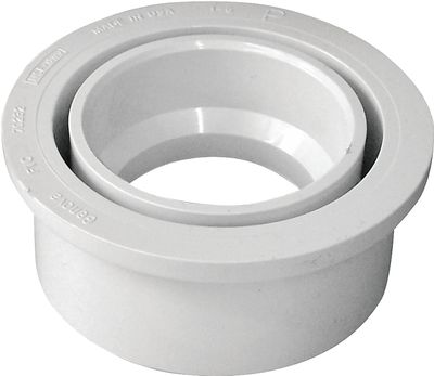 CANPLAS 192754 PVC DWV Reducer Bushing, 3&quot;X2&quot;