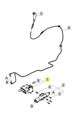 LS 3rd Function Loader Valve Block Kit for MT3 W/Cab or ROPS and LL4106 or 4001 Loader