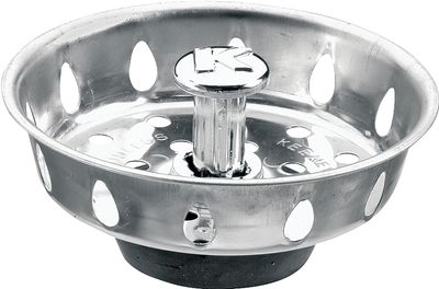 PlumbPak PP820-25 SS Basket Strainer w/Plastic Pin