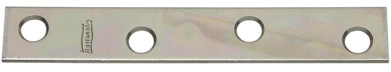 National Hardware N114-405 Mending Braces, 4&quot;X5/8&quot; Znc Pltd  4Pk