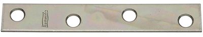 National Hardware N114-405 Mending Braces, 4&quot;X5/8&quot; Znc Pltd  4Pk