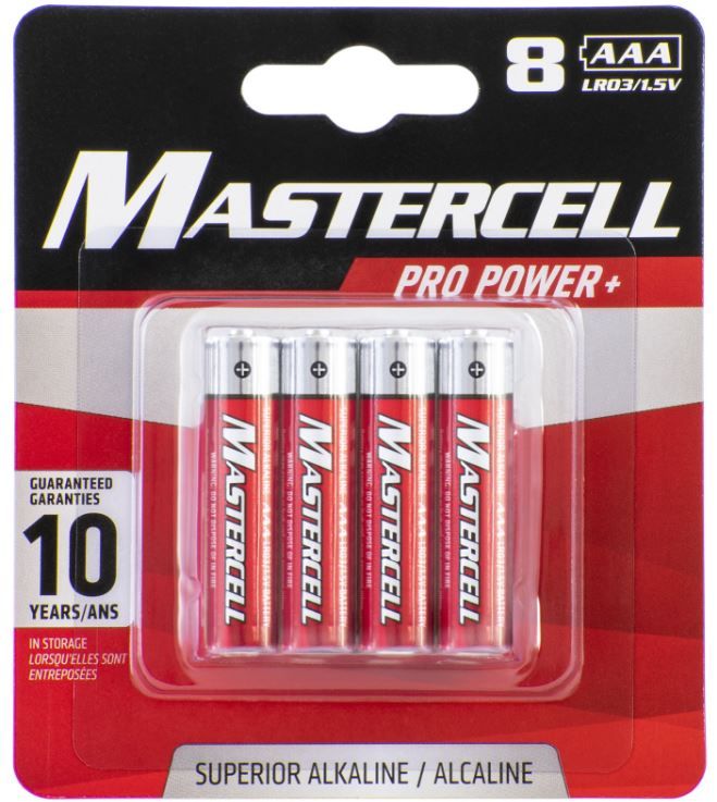 Dorcy AAA Batteries, 8Pk