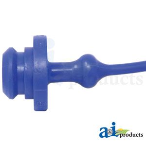 Blue Hydraulic Coupler Plug