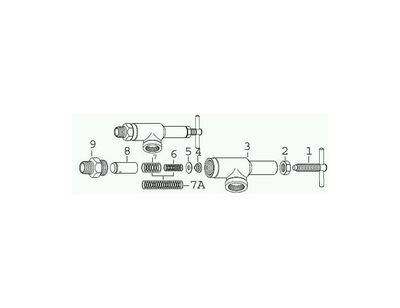 SS Inner Spring for Brass 300Psi Relief Valve