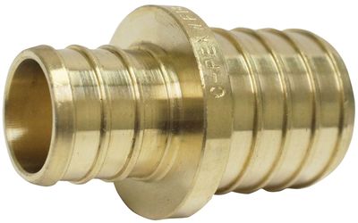 Apollo APXC3410 Brass Pex Coupler, 3/4&quot;X1&quot;