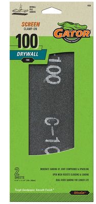 Gator 4008 Medium Sandpaper Refill Screen, 4-1/4&quot;X11-1/4&quot;