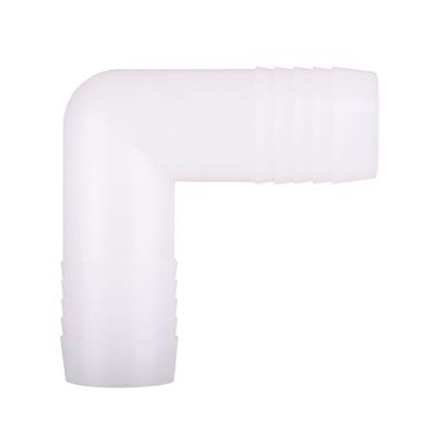 Nylon Hose Barb Ell, 1-1/4&quot;Barb X 1-1/4&quot;Barb