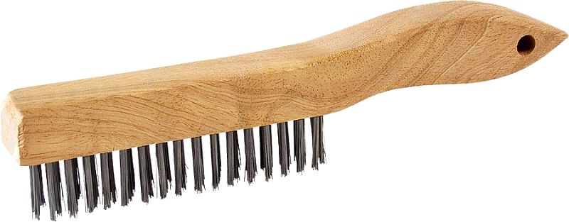 ProSource WB00416S Wire Brush, Shoe Handle Style