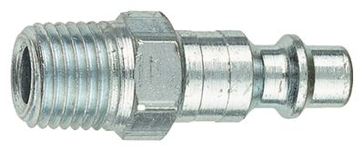 Tru-Flate 12-225 Air Coupler Nipple, 1/4”XMPT