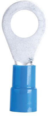 GB 20-103 Blue Wire Ring Terminal, 16-14Ga X#6, 22Pk