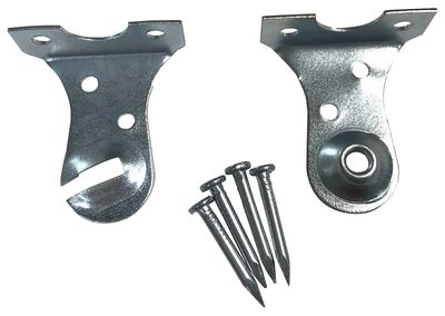 Ralph Friedland 55P-1PR Outside Mount Window Shade Brackets, 2Pk