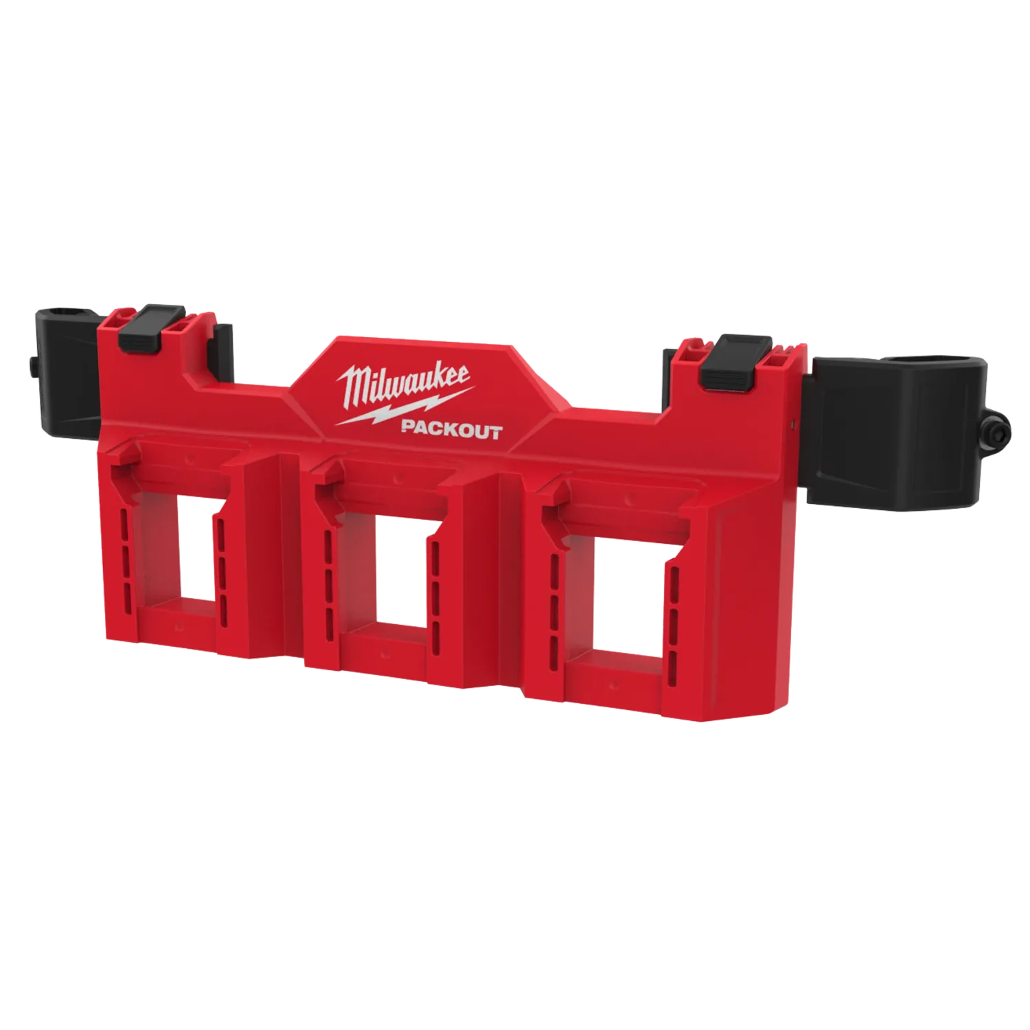 Milwaukee PackOut™ M18 Battery Rack for Toolboxes, Holds 3 Batteries