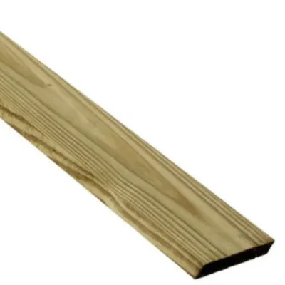 Southern Pine Treated Fence Board, 1&quot; X 6&quot; X 16Ft