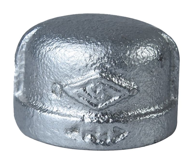 ProSource 18-3/4G Galv. Steel Pipe Cap,  3/4&quot;