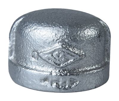 ProSource 18-3/4G Galv. Steel Pipe Cap,  3/4&quot;
