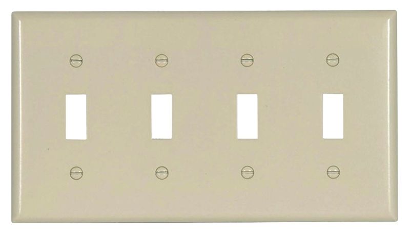 Eaton 2154LA-BOX Lt Almond Switch Cover, 4G