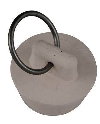 PlumbPak PP820-5 Rubber Drain Stopper for 7/8&quot; to 1&quot;
