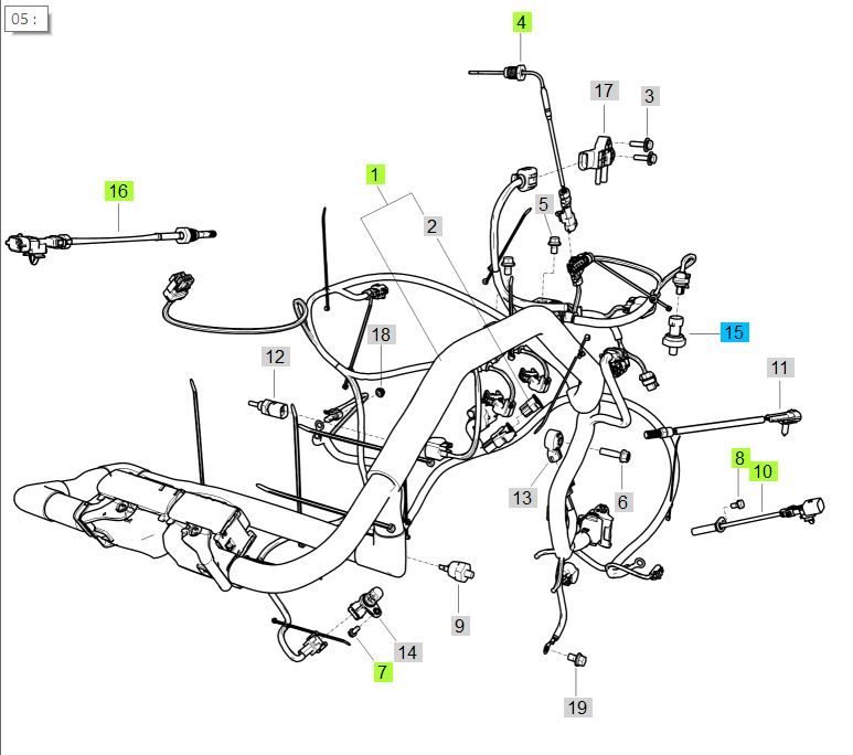 LS Sensor-Air Pressure (P2)- TRG750